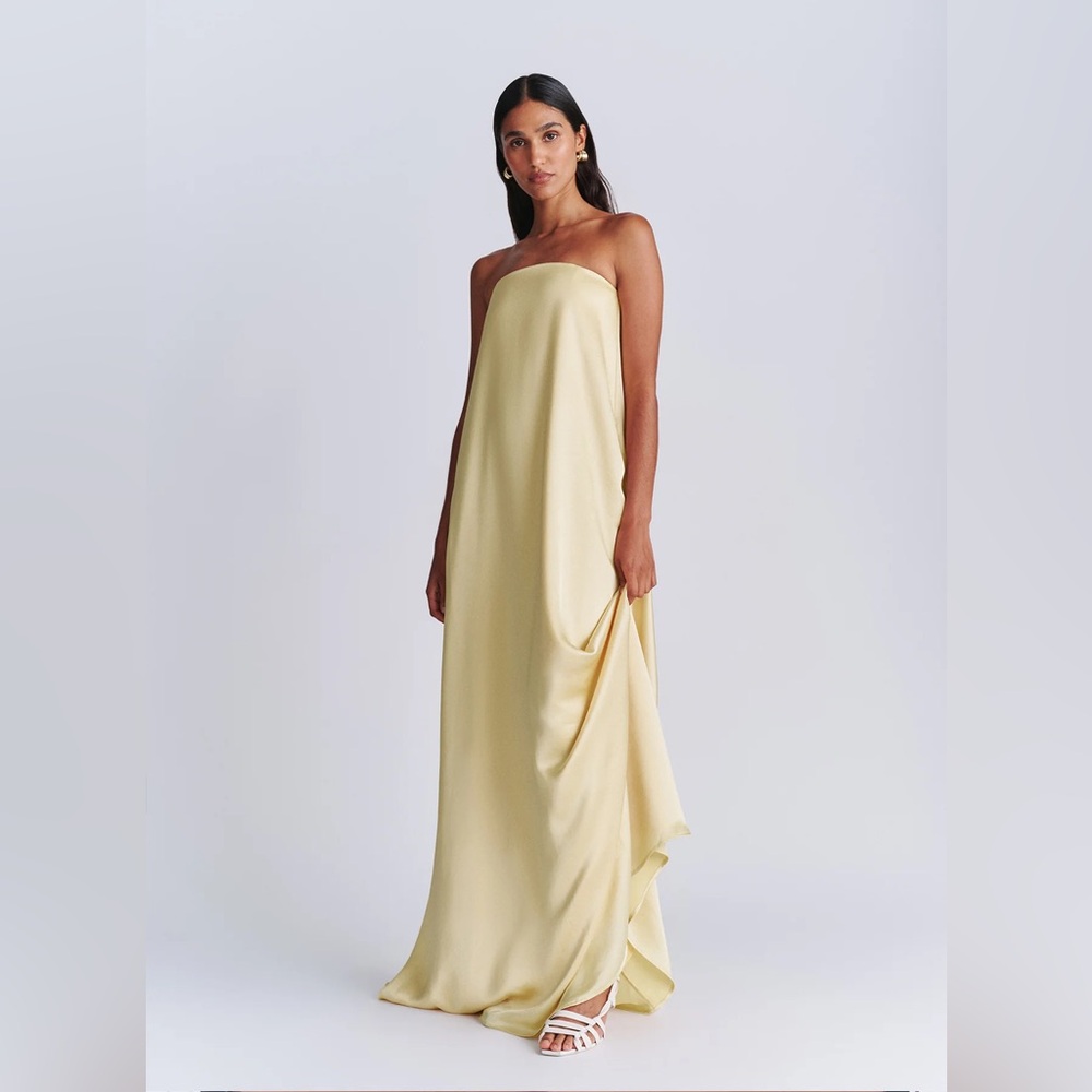 Anna Quan Delfina Champagne butter yellow